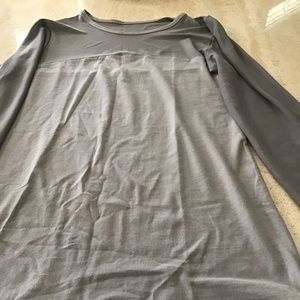 Anatomie Buddha Top grey cotton with mesh
